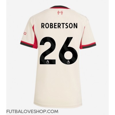 Dres Liverpool Andrew Robertson #26 Preč pre Ženy 2025-26 Krátky Rukáv Dres Liverpool Andrew Robertson #26 Preč pre Ženy 2025-26 Krátky Rukáv